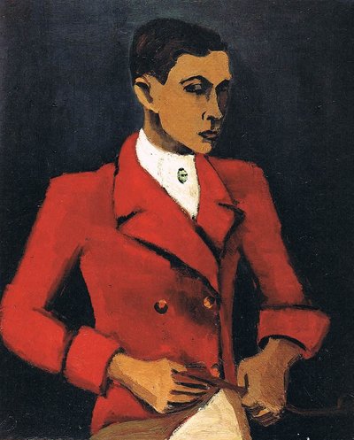 Self-Portrait in Hunting Costume by Helmut Kolle